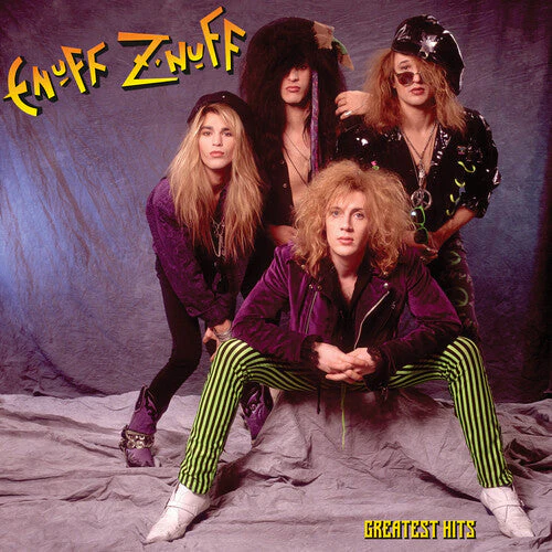 ENUFF Z'NUFF 'GREATEST HITS' LP - PURPLE SPLATTER - Image 2