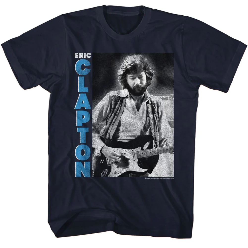 ERIC CLAPTON - BW PHOTO SHIRT