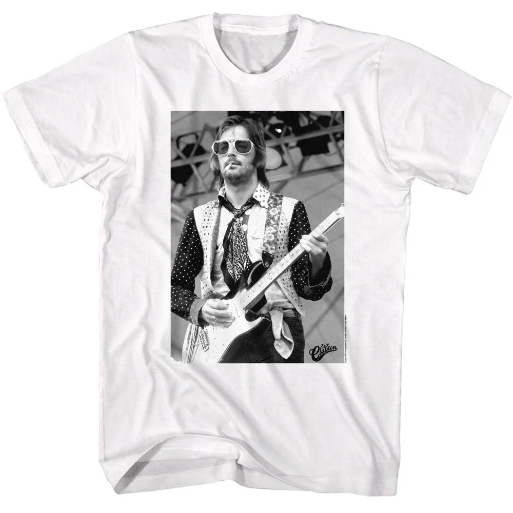 ERIC CLAPTON - BW SUNGLASSES SHIRT