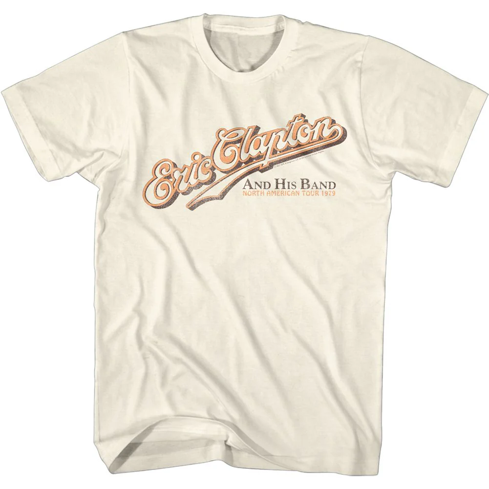 ERIC CLAPTON - CLAPTON AND HIS BAND SHIRT