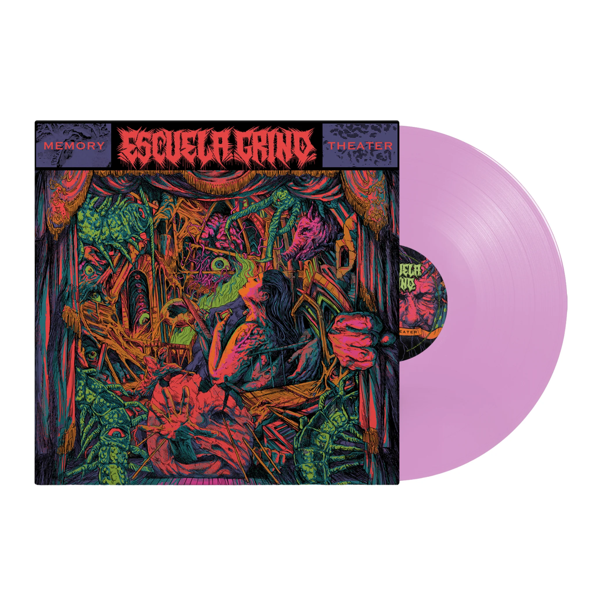 ESCUELA GRIND 'MEMORY THEATER' LP - PINK