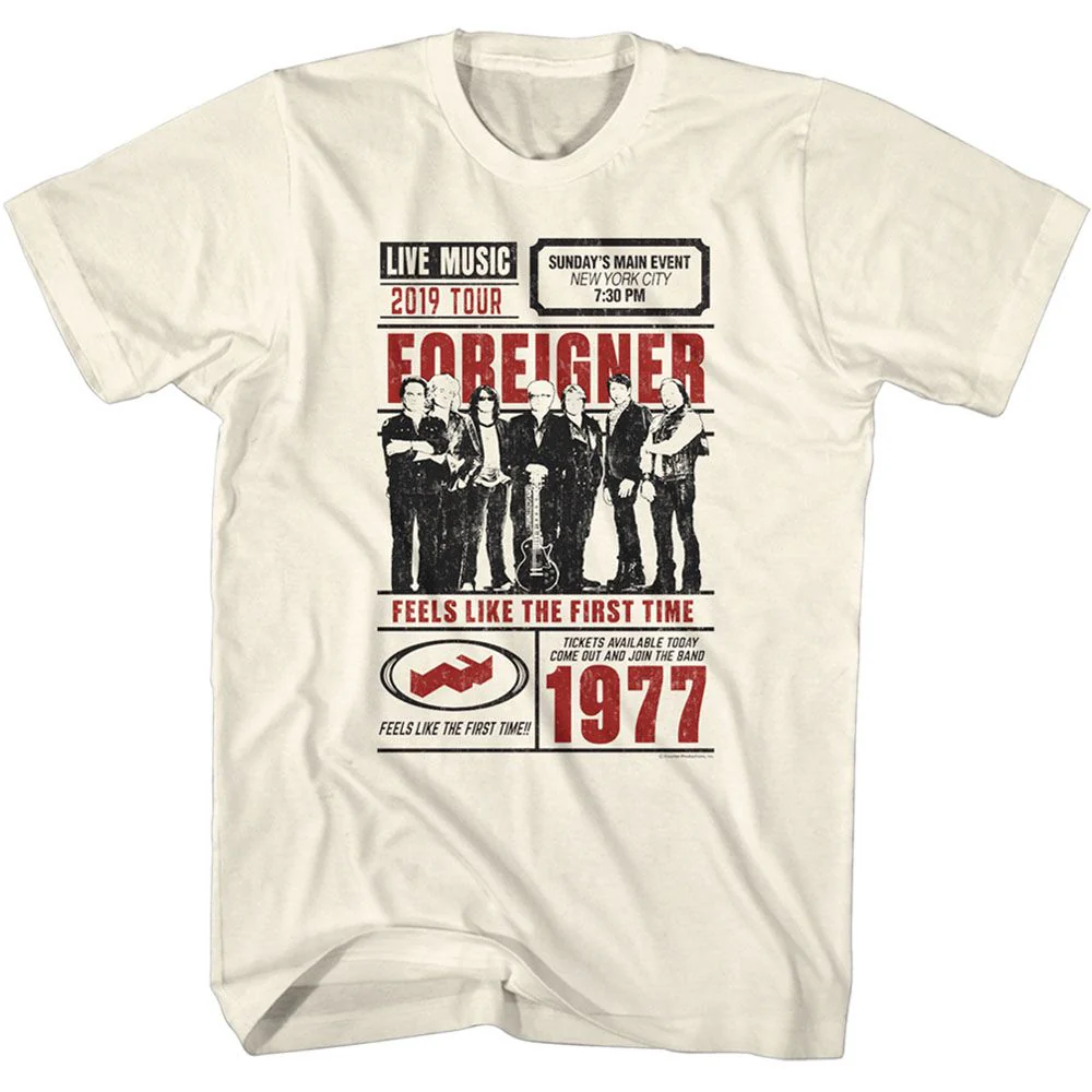 FOREIGNER - LIVE SHIRT