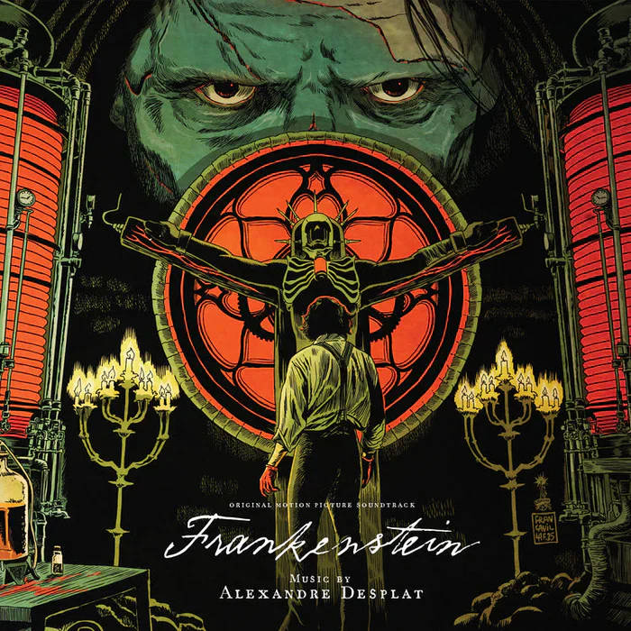 FRANKENSTEIN SOUNDTRACK 2LP - LTD. - WHITE/RED/SPLATTER
