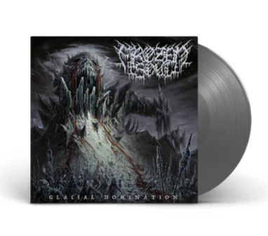 FROZEN SOUL'GLACIAL DOMINATION' LP - BLACK ICE