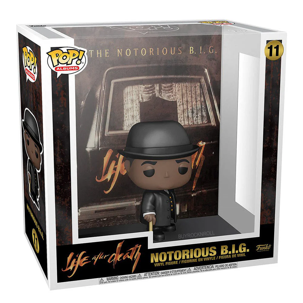 NOTORIOUS B.I.G. BIGGIE LIFE AFTER DEATH FUNKO POP! ALBUMS - Image 2