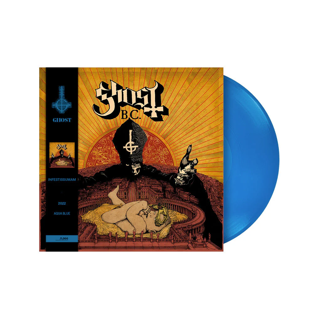 GHOST ‘INFESTISSUMAM’ LP - ACQUA BLUE + GHOST x REVOLVER SPECIAL COLLECTOR'S EDITION - Image 4