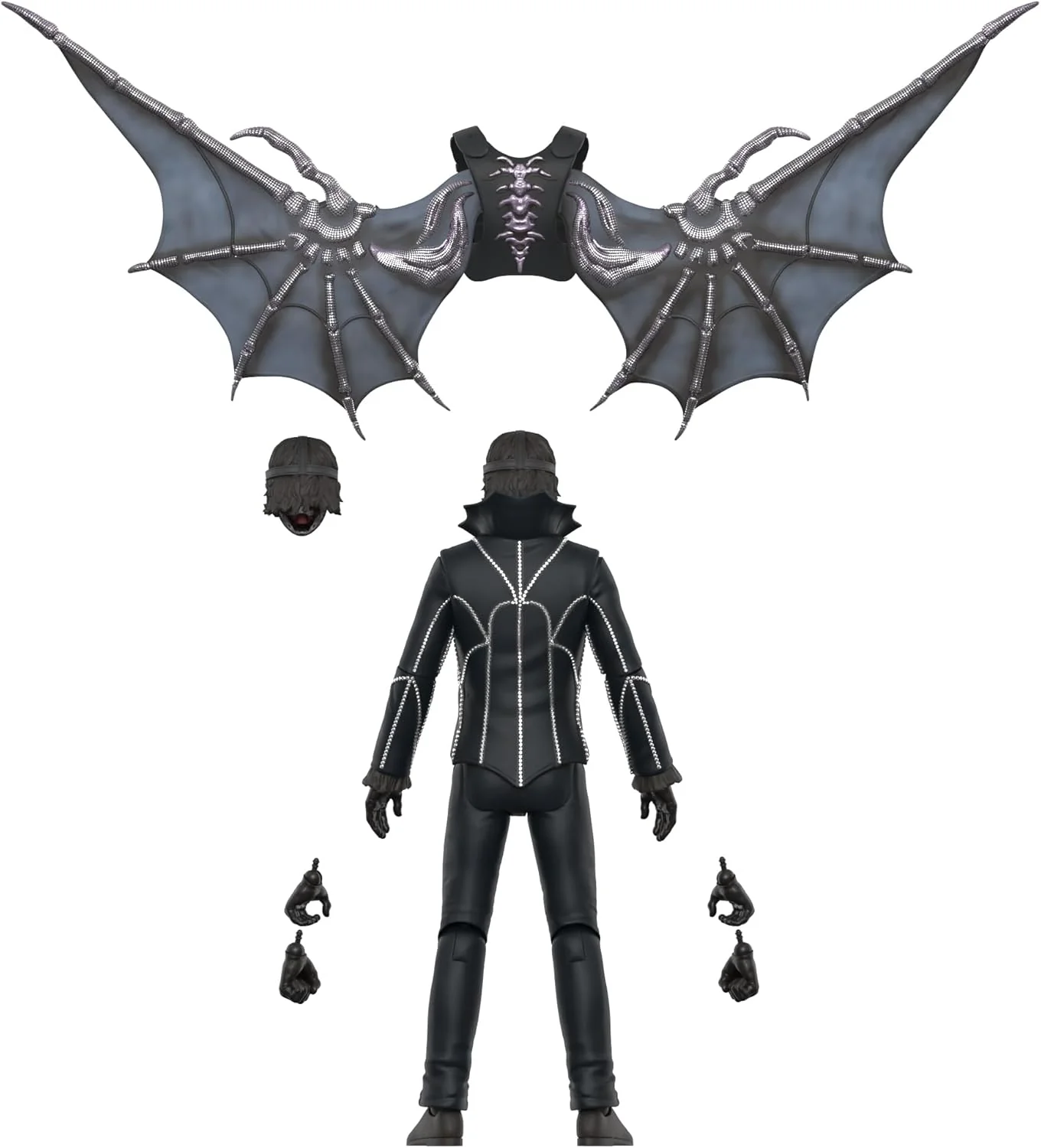 GHOST PAPA V PERPETUA (BAT WINGS) ULTIMATES! FIGURE + REVOLVER ALTERNATE BAT COVER ISSUE - Image 3