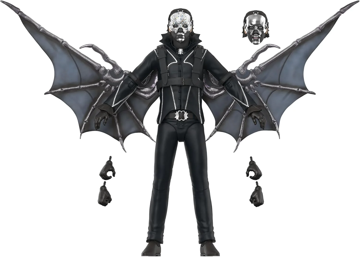 GHOST PAPA V PERPETUA (BAT WINGS) ULTIMATES! FIGURE + REVOLVER ALTERNATE BAT COVER ISSUE - Image 5