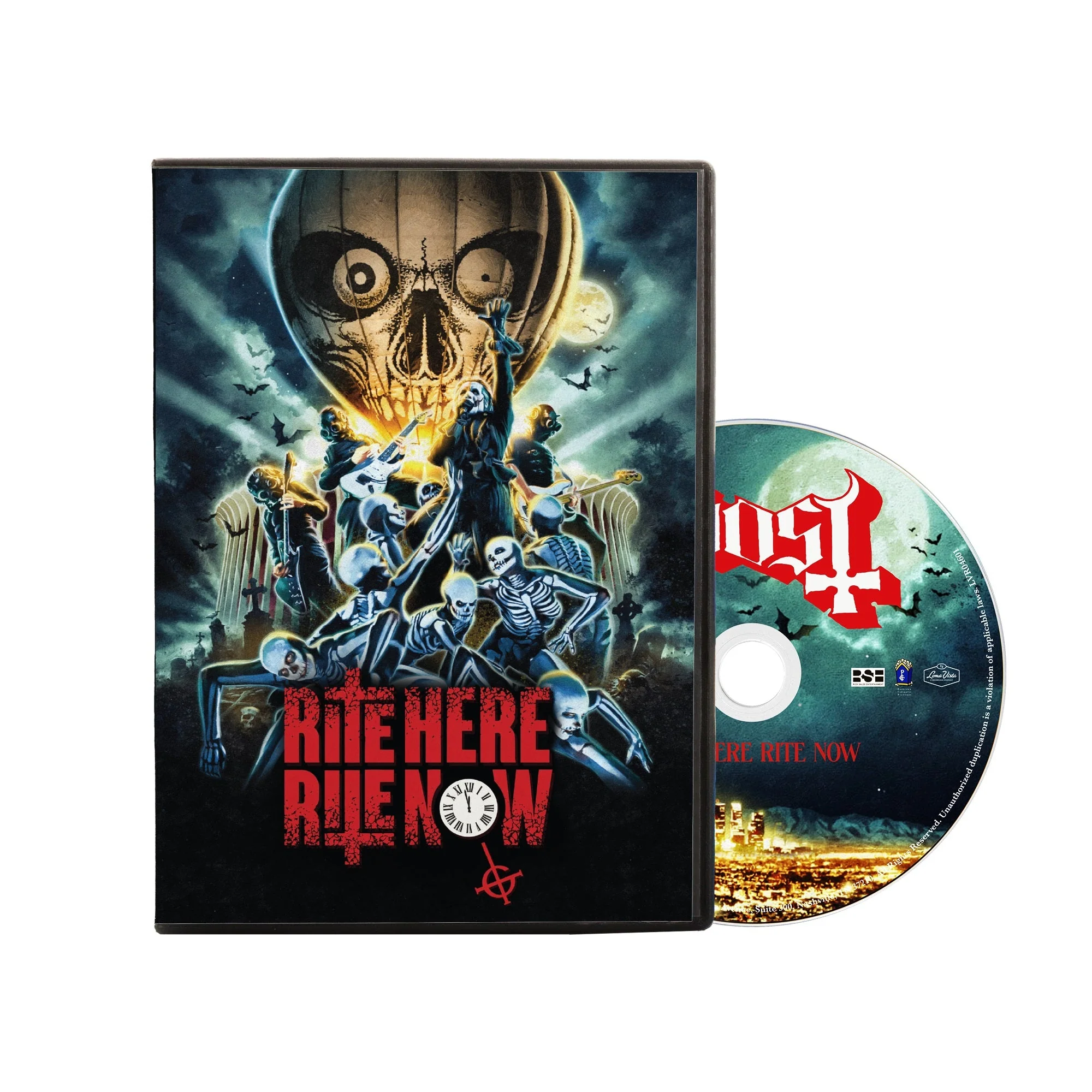 GHOST'RITE HERE RITE NOW' DVD