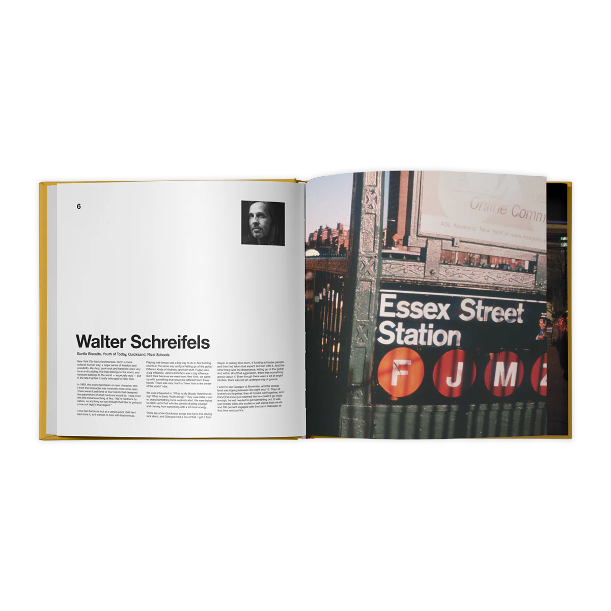 GLASSJAW ‘THE DELUXE PLAYABLE COLLECTION’ (GOLD VINYL + HARDCOVER BOOK) - Image 5
