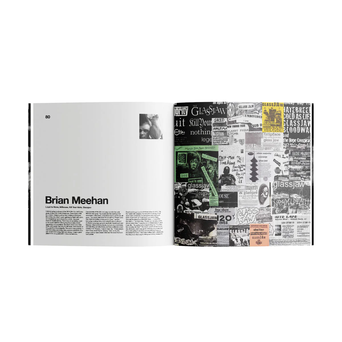 GLASSJAW ‘THE DELUXE PLAYABLE COLLECTION’ (GOLD VINYL + HARDCOVER BOOK) - Image 7