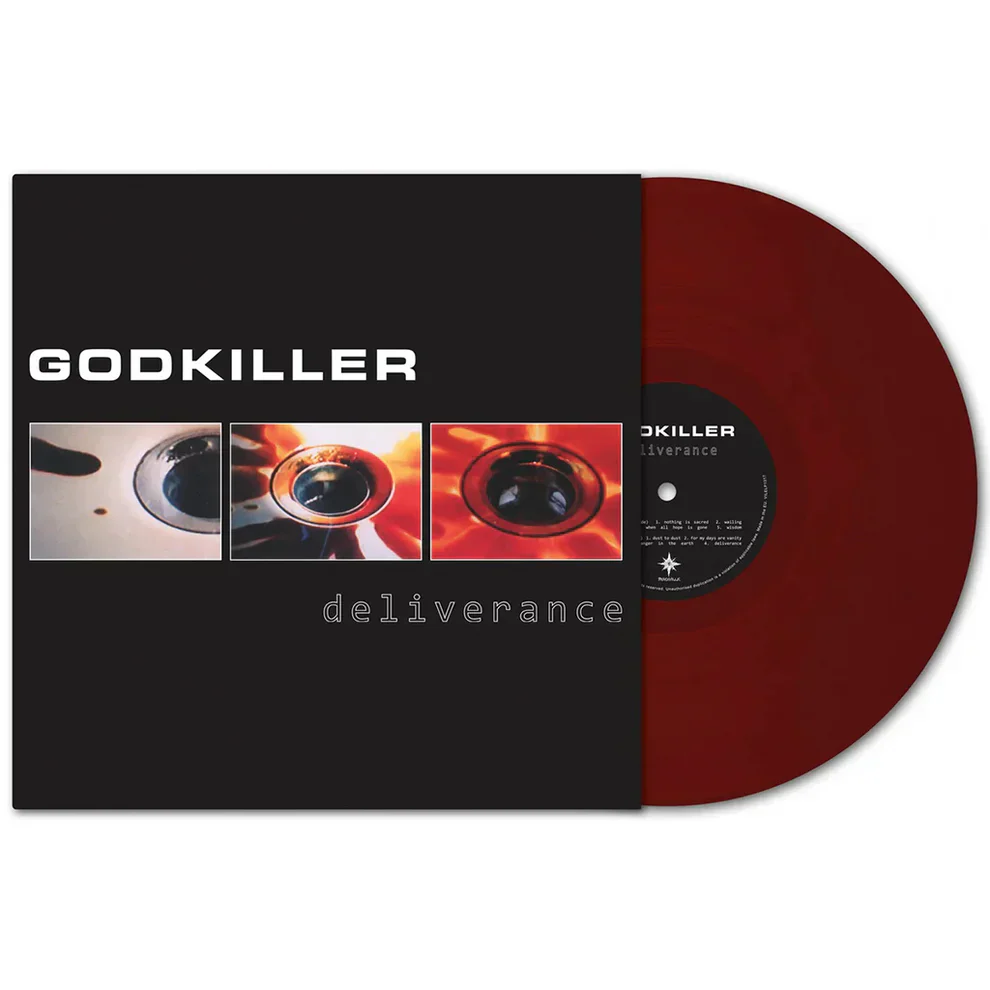 GODKILLER 'DELIVERANCE' 25TH ANNIVERSARY LP - OXBLOOD