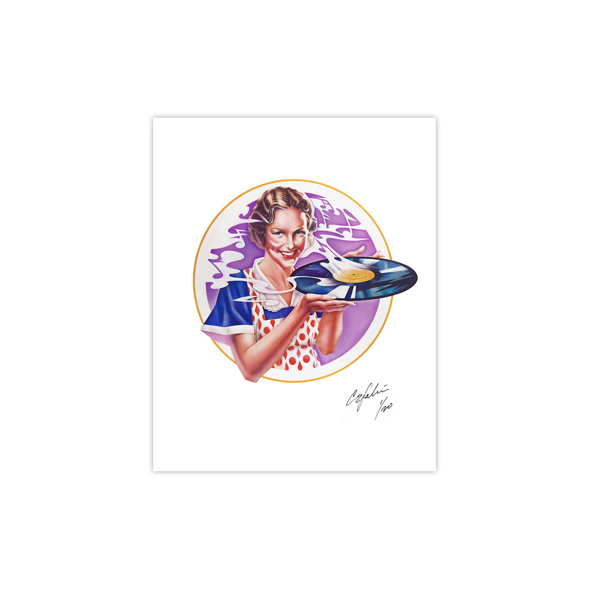 GOLDMINE MAGAZINE: ERNIE CEFALU – FEB/MAR 2023 ULTIMATE BUNDLE W/ 10 HAND-SIGNED/NUMBERED ERNIE CEFALU ART PRINTS - Image 12