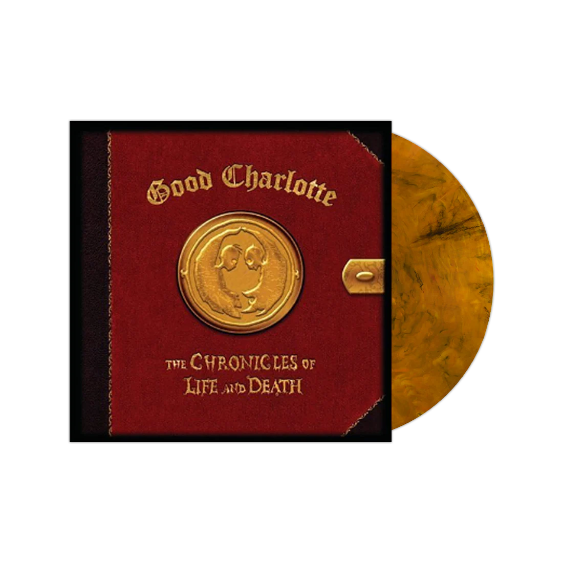 GOOD CHARLOTTE 'THE CHRONICLES OF LIFE AND DEATH' LP - EXCLUSIVE - TIGER'S EYE