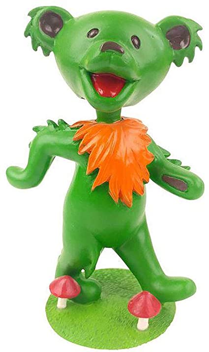 GRATEFUL DEAD DANCING BEAR BOBBLEHEAD - GREEN - Image 2