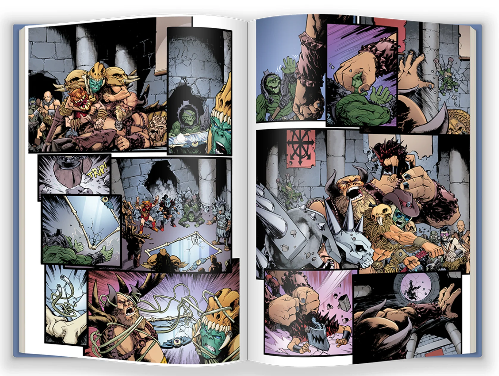 GWAR: IN THE DUOVERSE OF ABSURDITY HARDCOVER GRAPHIC NOVEL - Image 2