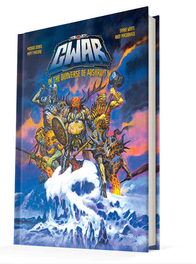 GWAR: IN THE DUOVERSE OF ABSURDITY HARDCOVER GRAPHIC NOVEL - Image 3