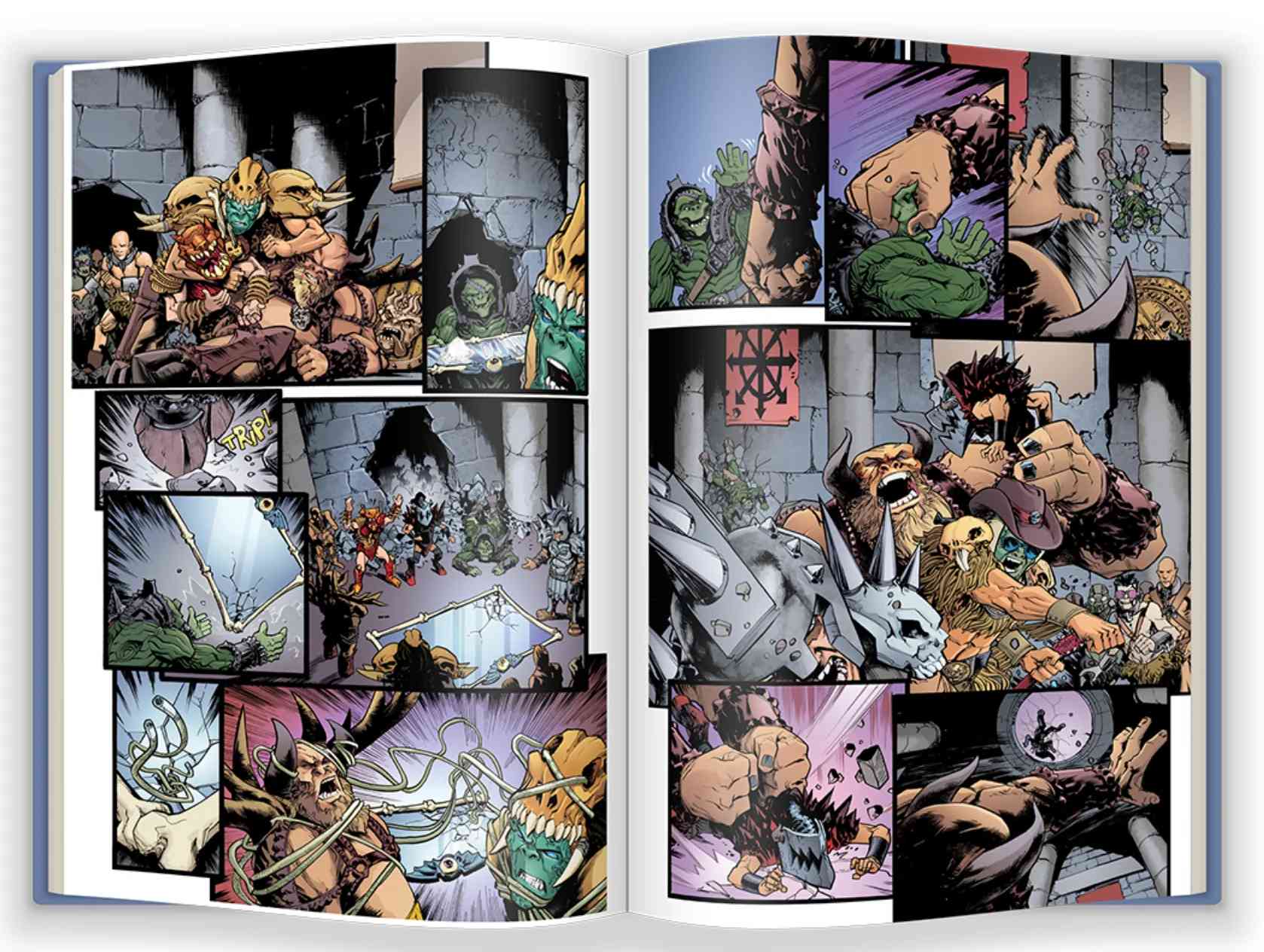 GWAR: IN THE DUOVERSE OF ABSURDITY HARDCOVER GRAPHIC NOVEL - Image 4