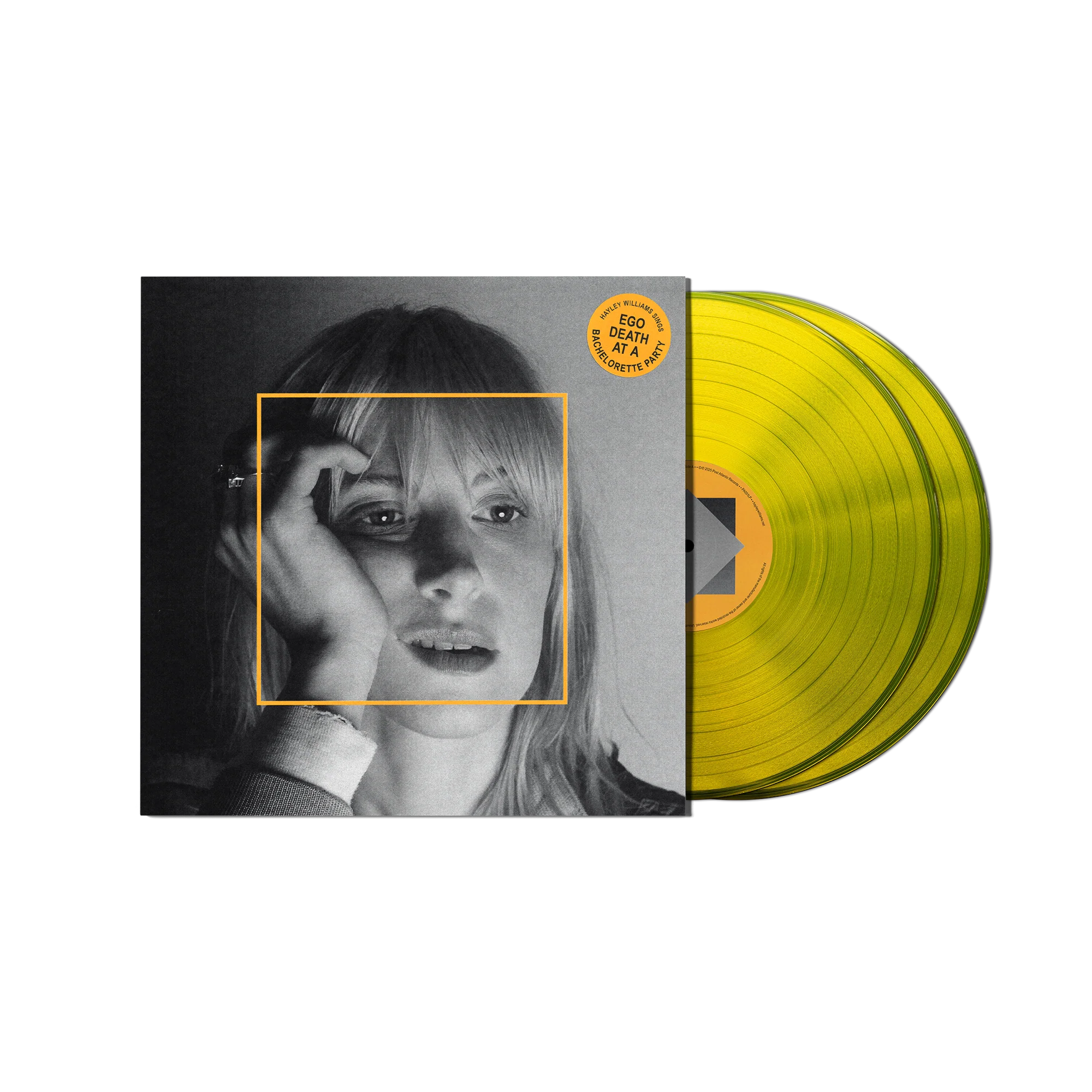 HAYLEY WILLIAMS 'EGO DEATH AT A BACHELORETTE PARTY' 2LP - 26 HIGHLIGHTER YELLOW