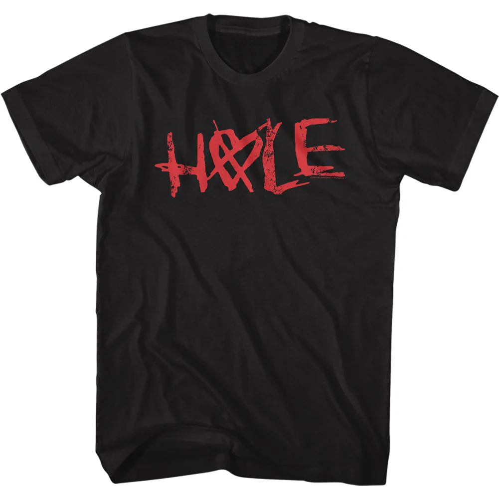 HOLE - CROSSED HEART LOGO SHIRT