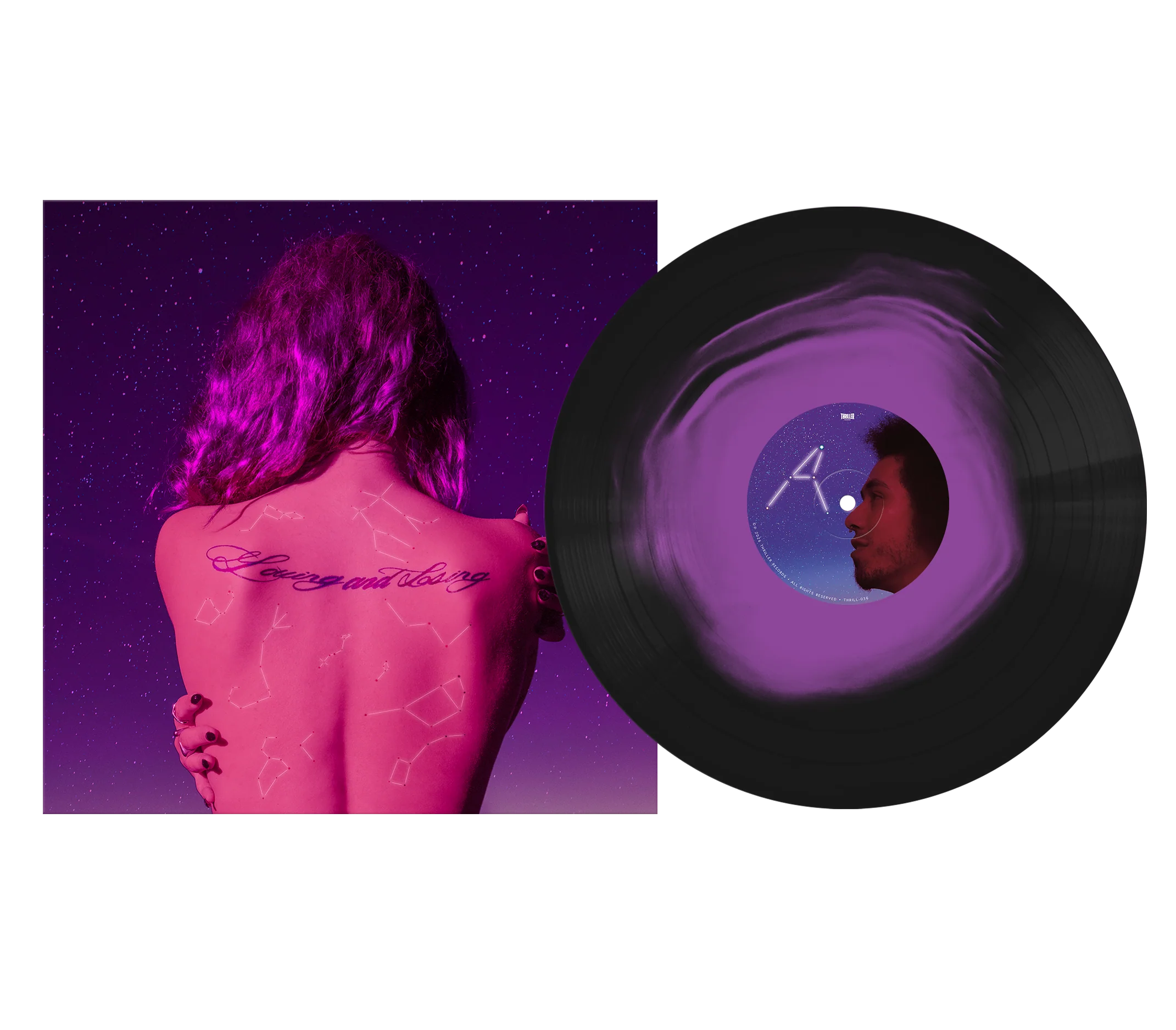 HONEY REVENGE ‘LOVING AND LOSING’ LP - EXCLUSIVE - LTD. 500 - PURPLE/BLACK