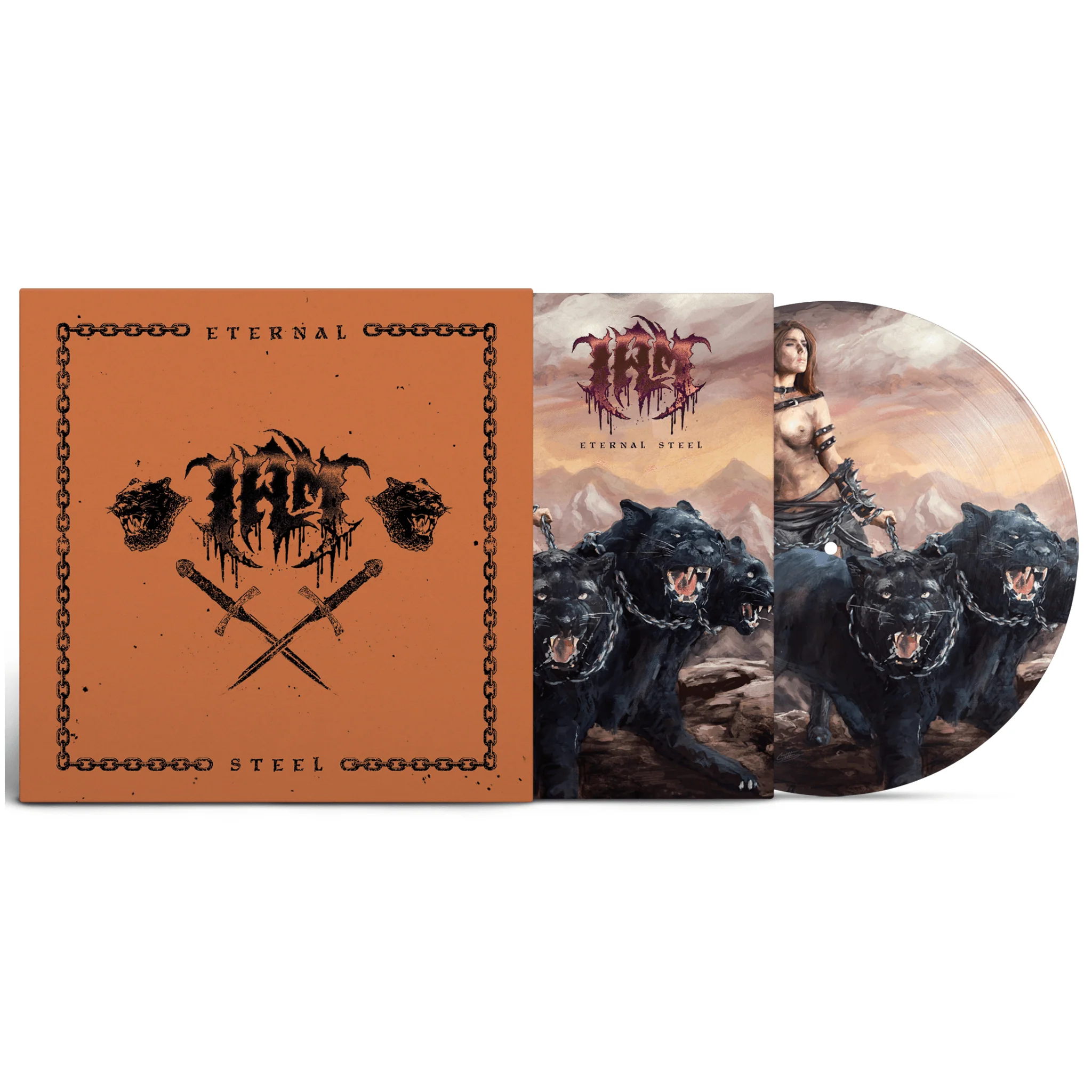 I AM 'ETERNAL STEEL' LP - PICTURE DISC
