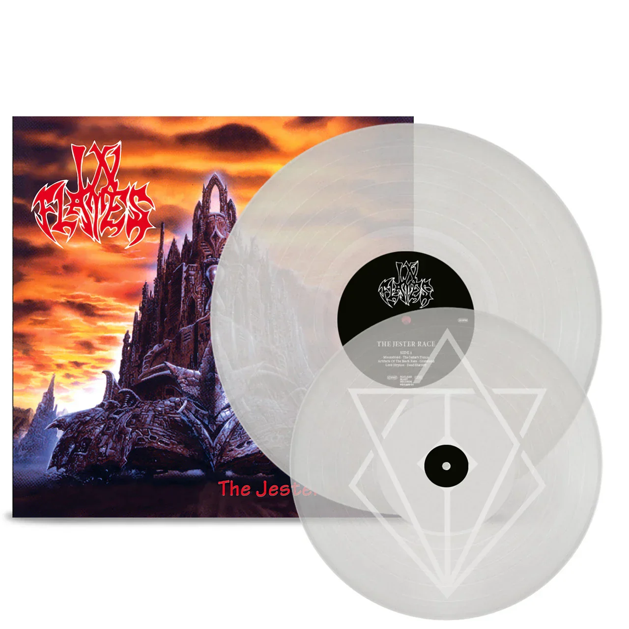 IN FLAMES 'THE JESTER RACE' 30TH ANNIVERSARY 2LP - CLEAR