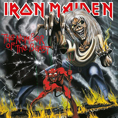 IRON MAIDEN 'NUMBER OF THE BEAST' LP - IMPORT