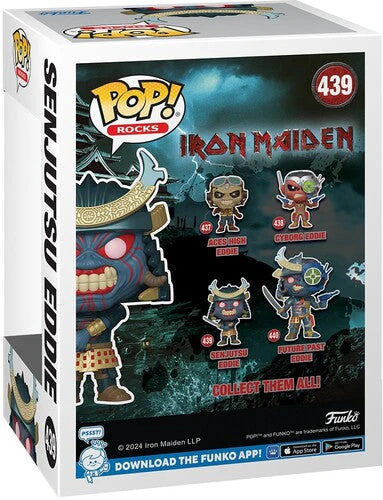 IRON MAIDEN SENJUTSU EDDIE FUNKO POP! ROCKS FIGURE - Image 3