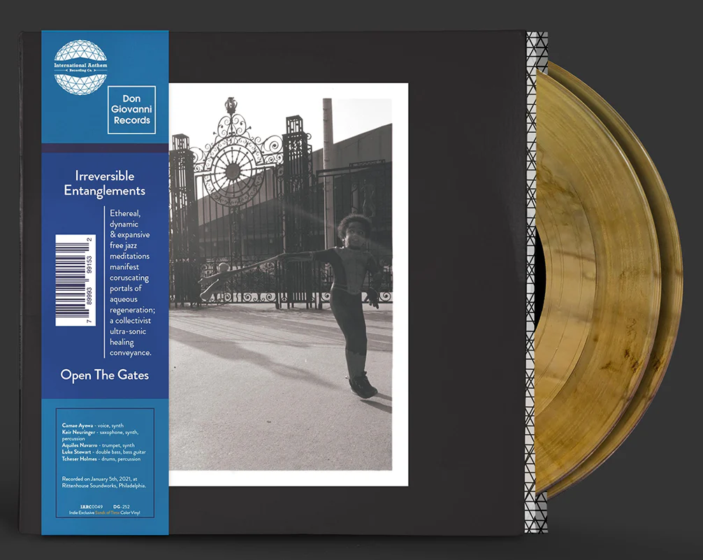 Irreversible Entanglements 'Open the Gates' LP on Sands of Color Vinyl