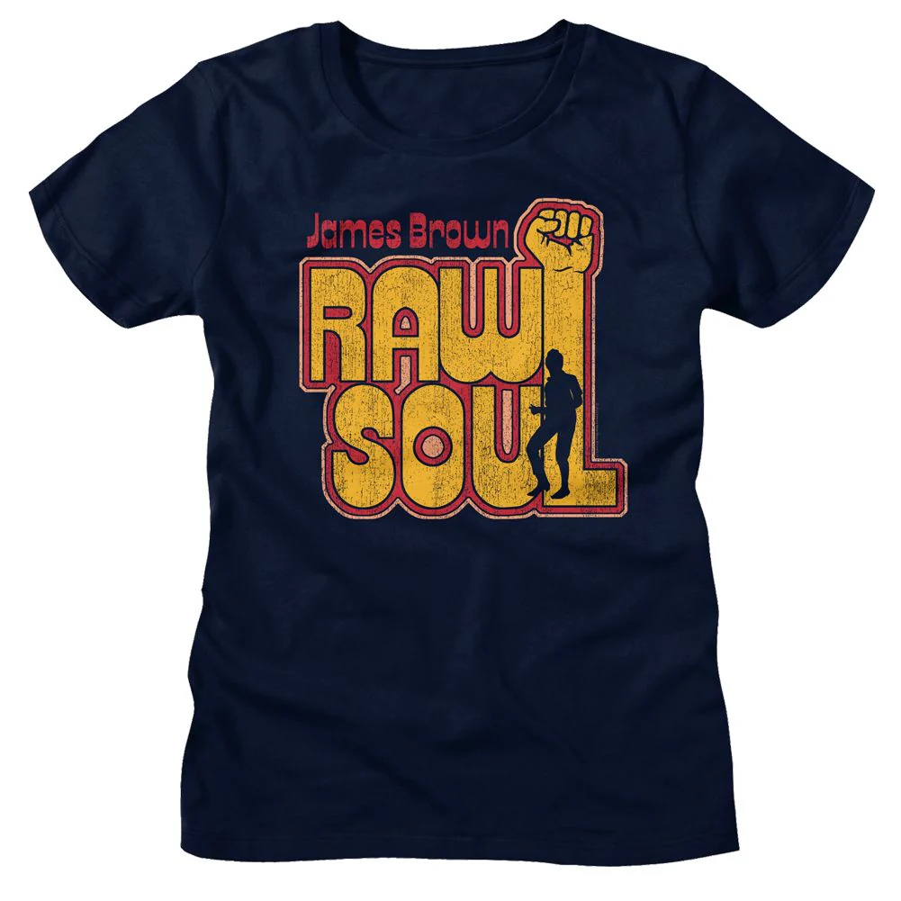 JAMES BROWN - RAW SOUL LADIES SHIRT