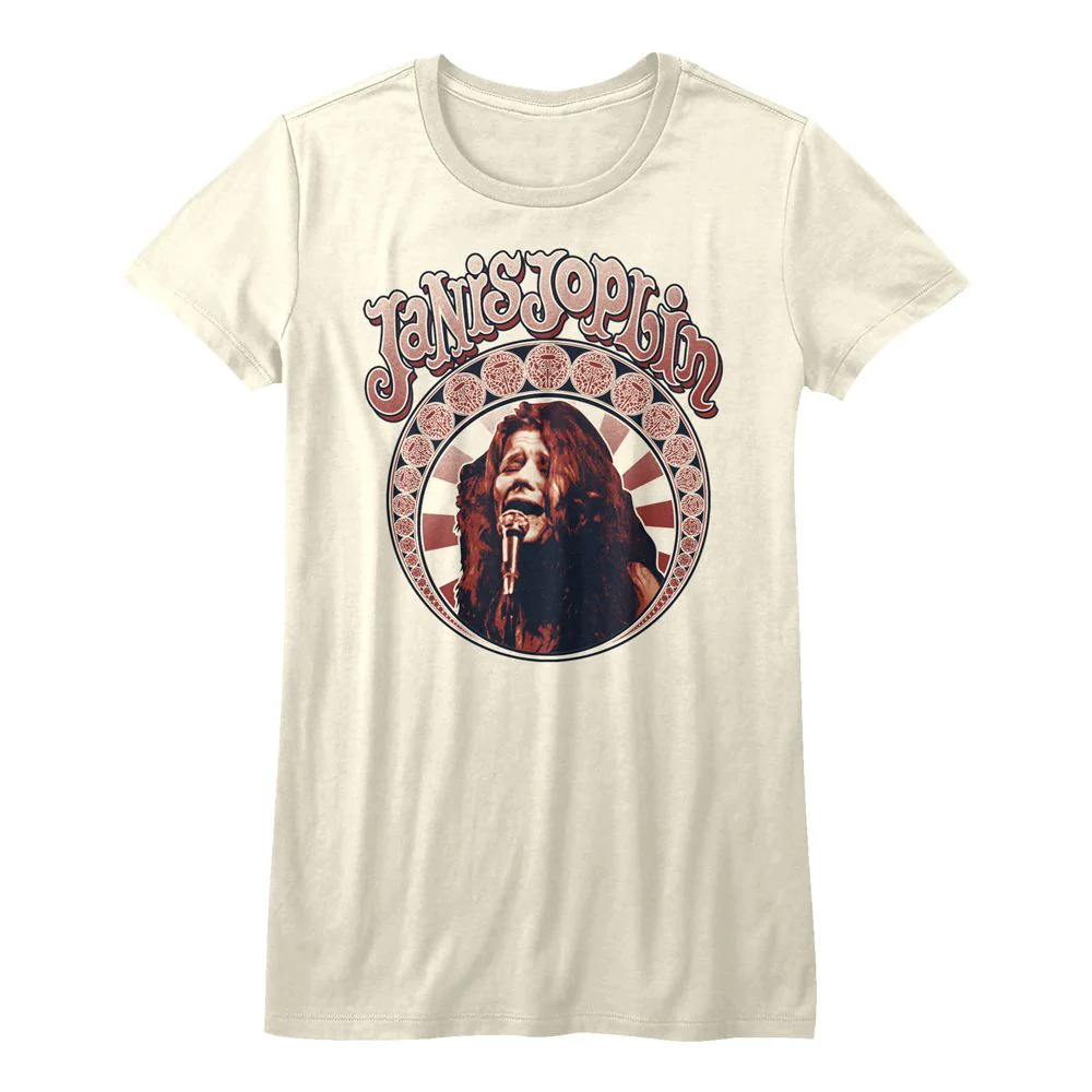 JANIS JOPLIN - NOUVEAU CIRCLE LADIES SHIRT