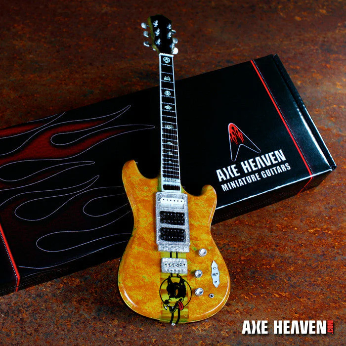 JERRY GARCIA' WOLF' TRIBUTE MINI GUITAR REPLICA - OFFICIALLY LICENSED - Image 4
