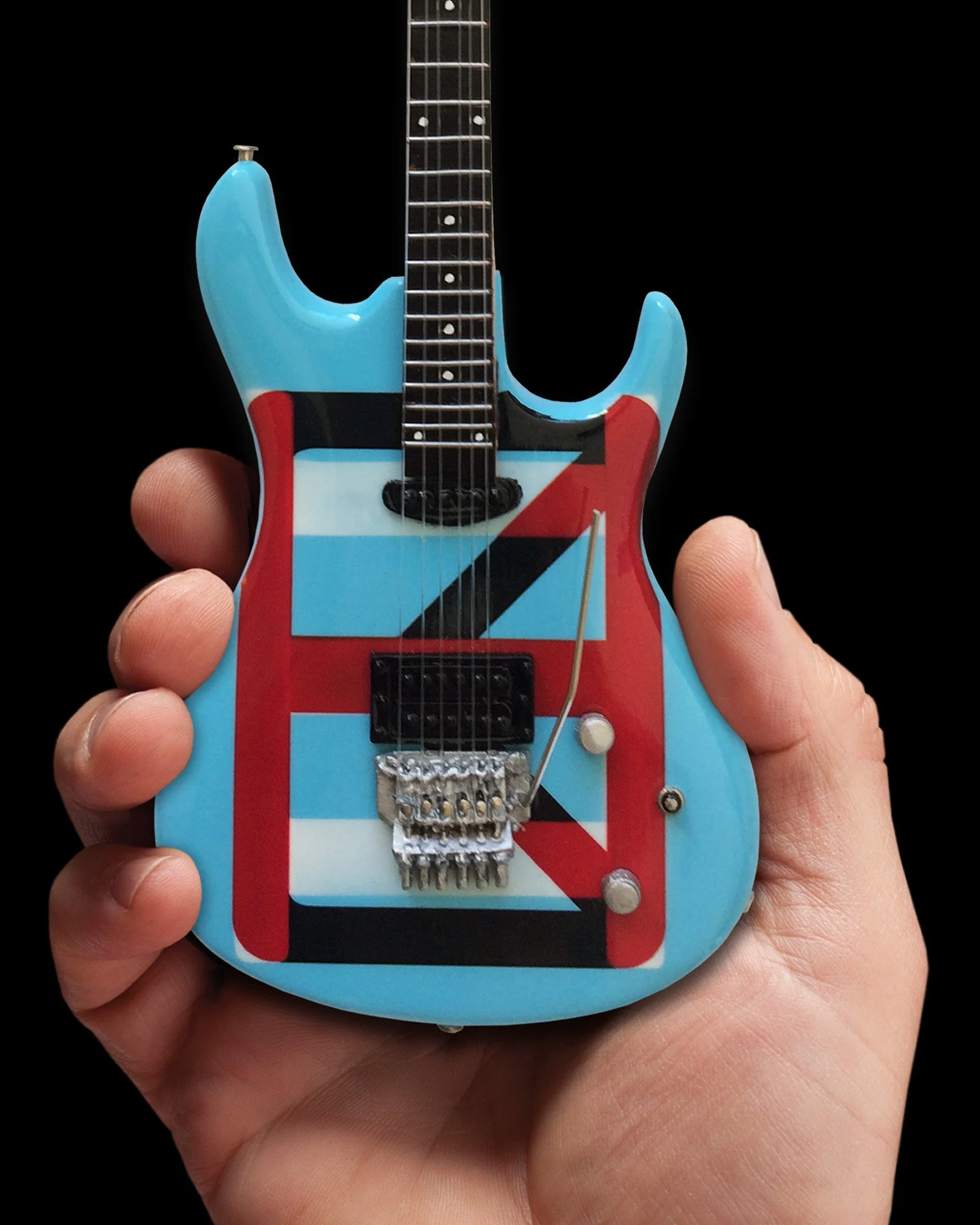 JOE SATRIANI SIGNATURE CHICKENFOOT MINI GUITAR REPLICA MODEL - Image 3