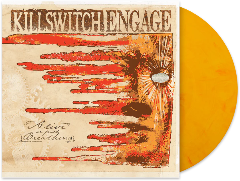 KILLSWITCH ENGAGE'ALIVE OR JUST BREATHING' LP - EXCLUSIVE - LTD. 500 - VARIOUS COLORS