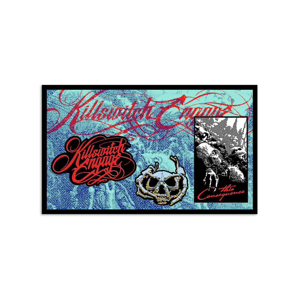 KILLSWITCH ENGAGE'THIS CONSEQUENCE' LP - EXCLUSIVE - LTD. 500 - ENGULFING MOSS + REVOLVER WINTER 2024 ISSUE & ENAMEL PIN SET - Image 4