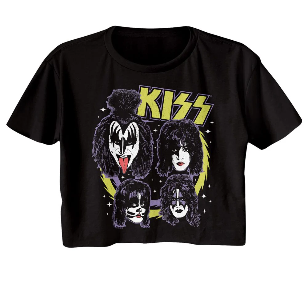 KISS - SPIKE CIRCLES LADIES SHIRT