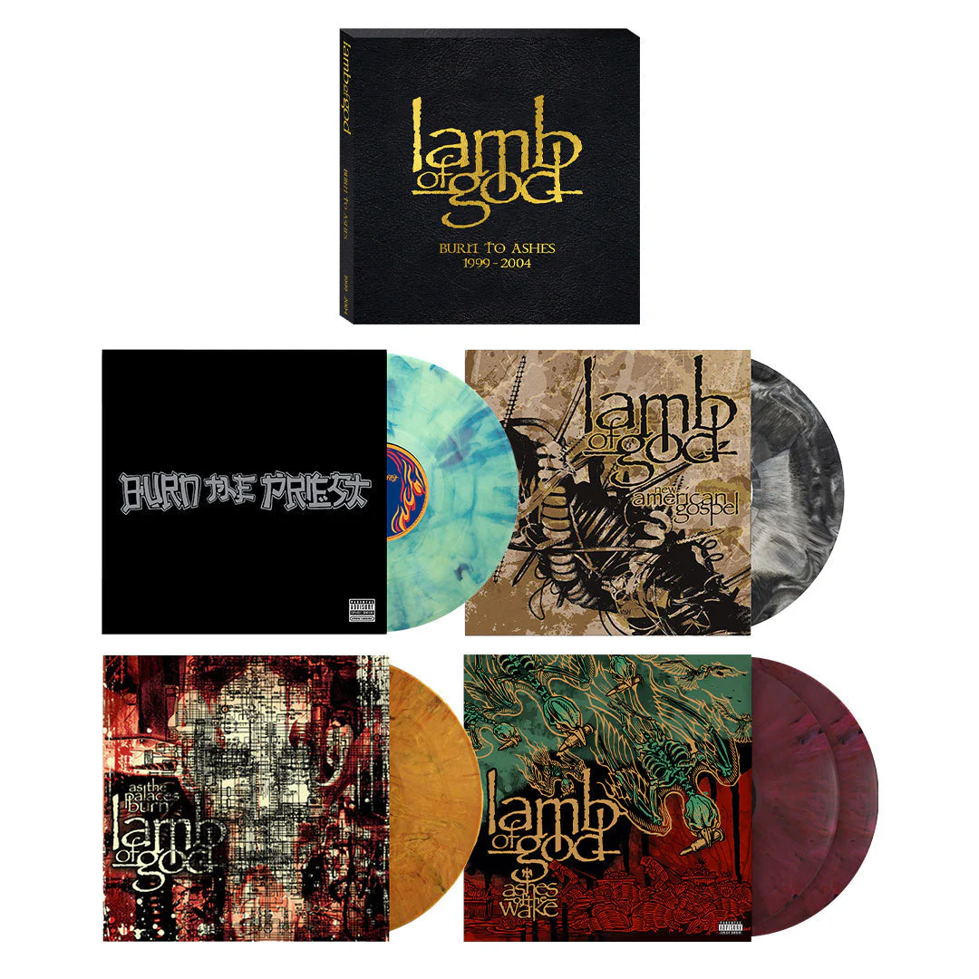 LAMB OF GOD x REVOLVER: 'BURN TO ASHES' (1999-2004) LIMITED VINYL BOX SET - Image 2