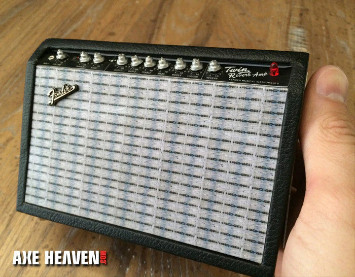 LICENSED MINI FENDER TWIN-REVERB ORNAMENTAL AMP MODEL - Image 3