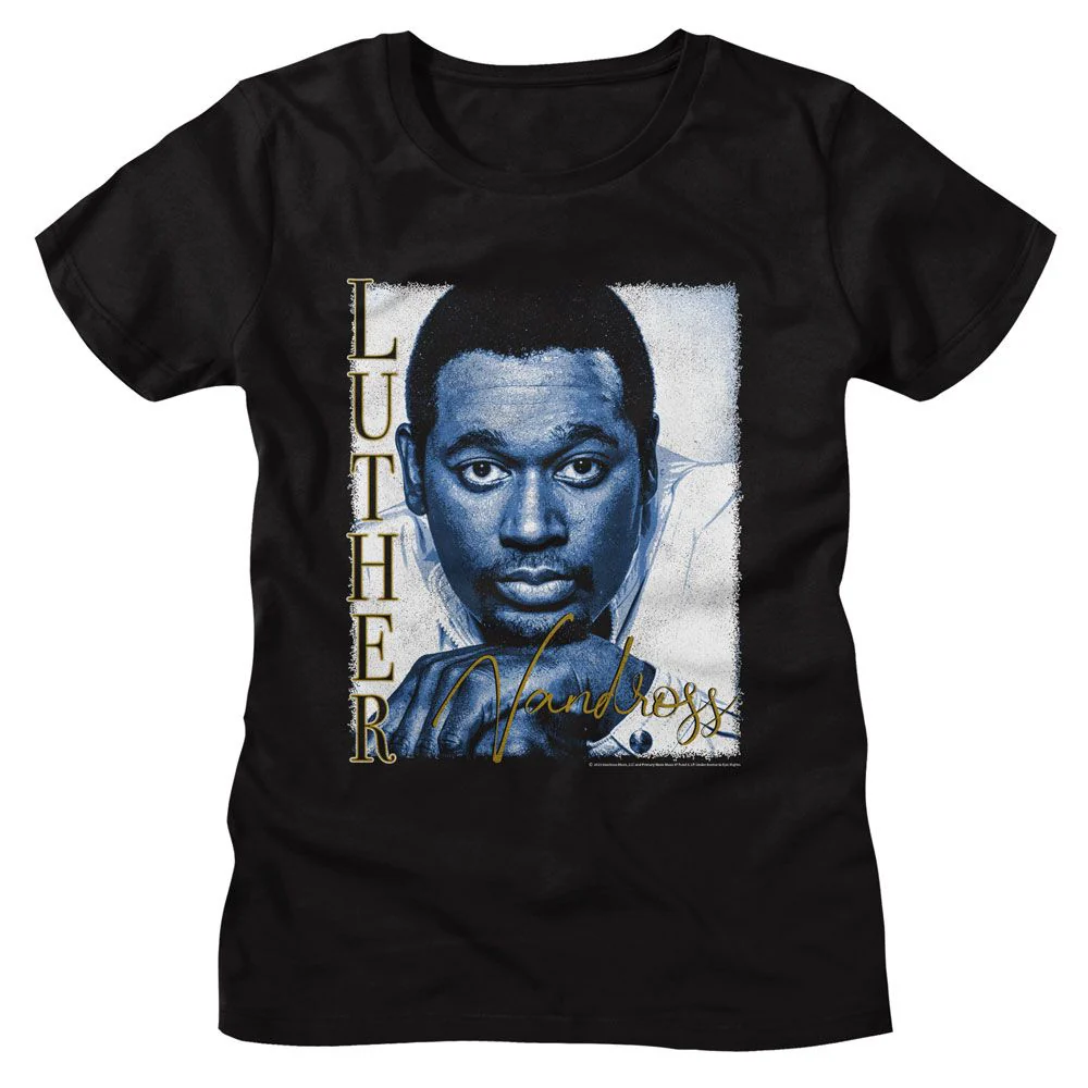 LUTHER VANDROSS LADIES SHIRT