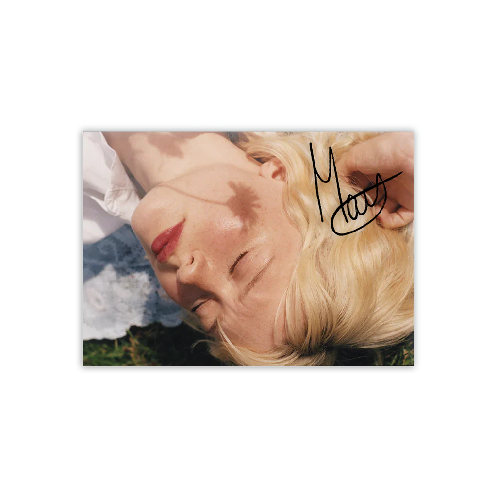MAISIE PETERS 'FLORESCENCE' LP - SIGNED ART CARD - WHITE - Image 2