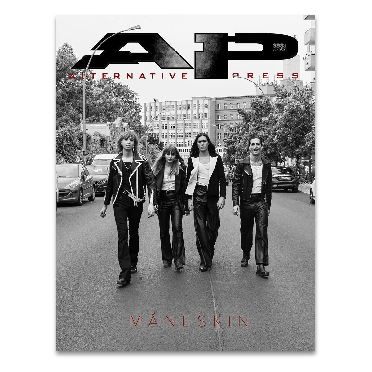 ALTERNATIVE PRESS SEPTEMBER 2021 ISSUE FEATURING MANESKIN