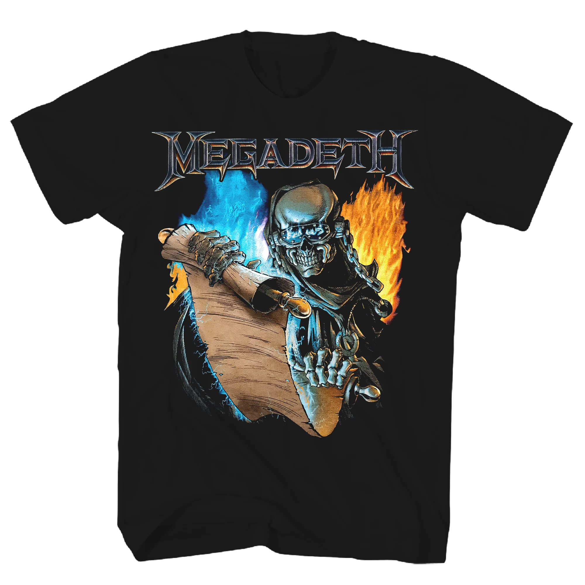 MEGADEATH CRIPTIC WRITINGS FRT/BACK BLACK T-SHIRT