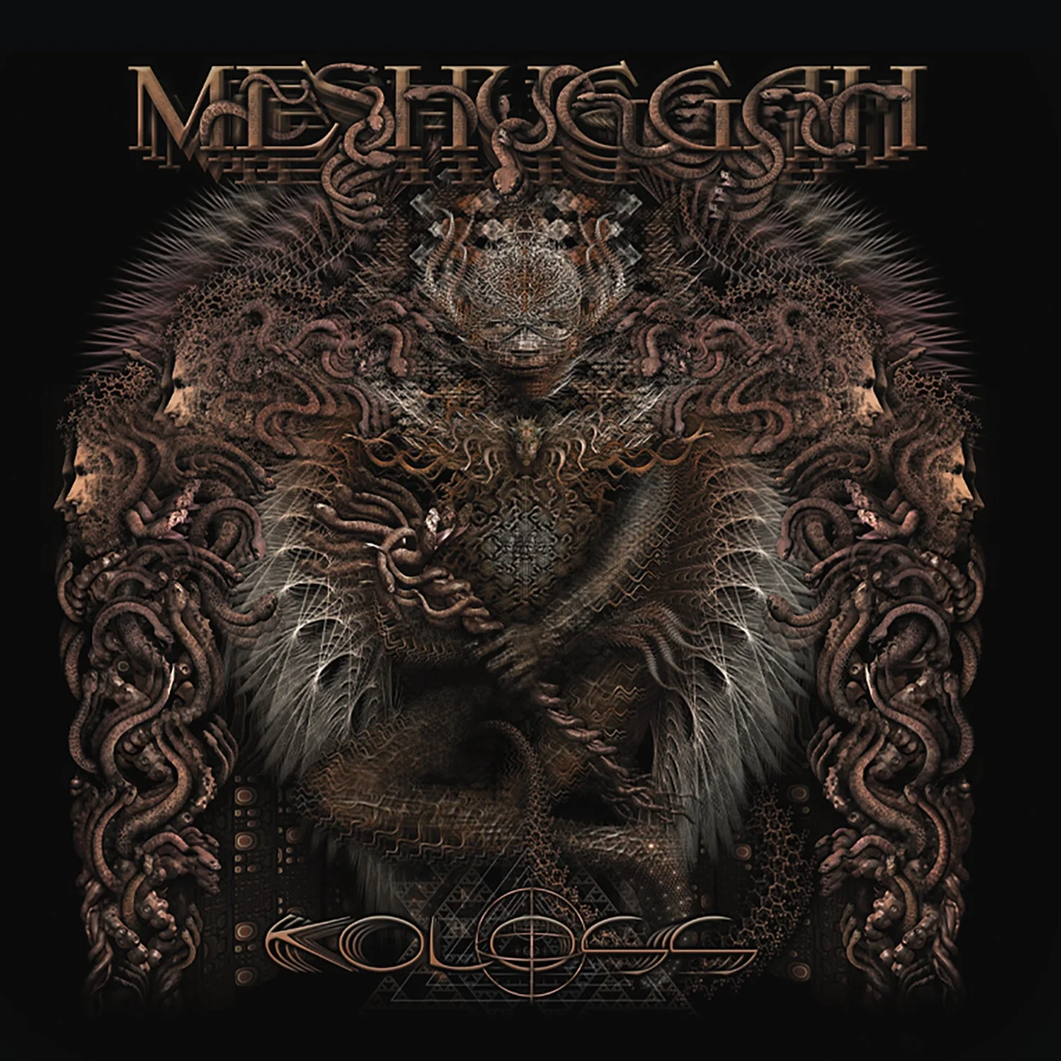 MESHUGGAH 'KOLOSS' 2LP - CLEAR/TRANSLUCENT RED/BLUE MARBLED