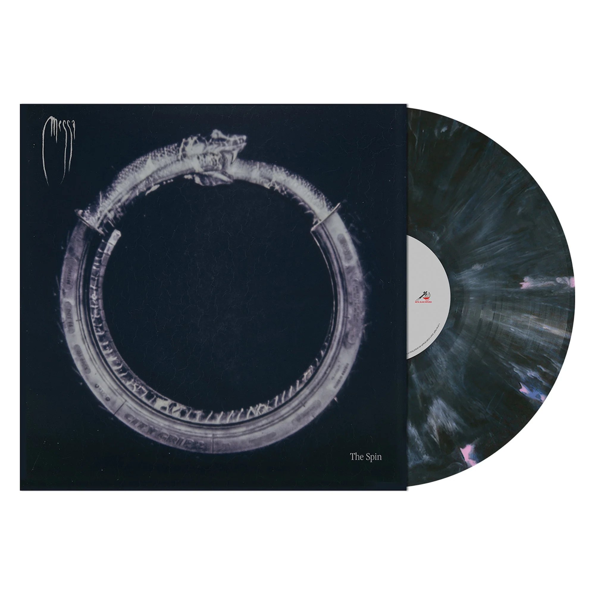 MESSA 'THE SPIN' LP - ROYAL BLUE MARBLE