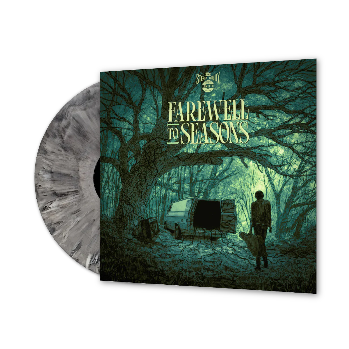 MIKE MCCREADY 'FAREWELL TO SEASONS' LP + 12"x12" DELUXE GRAPHIC NOVEL - EXCLUSIVE - LTD. 500 - POLTERGEIST - Image 2