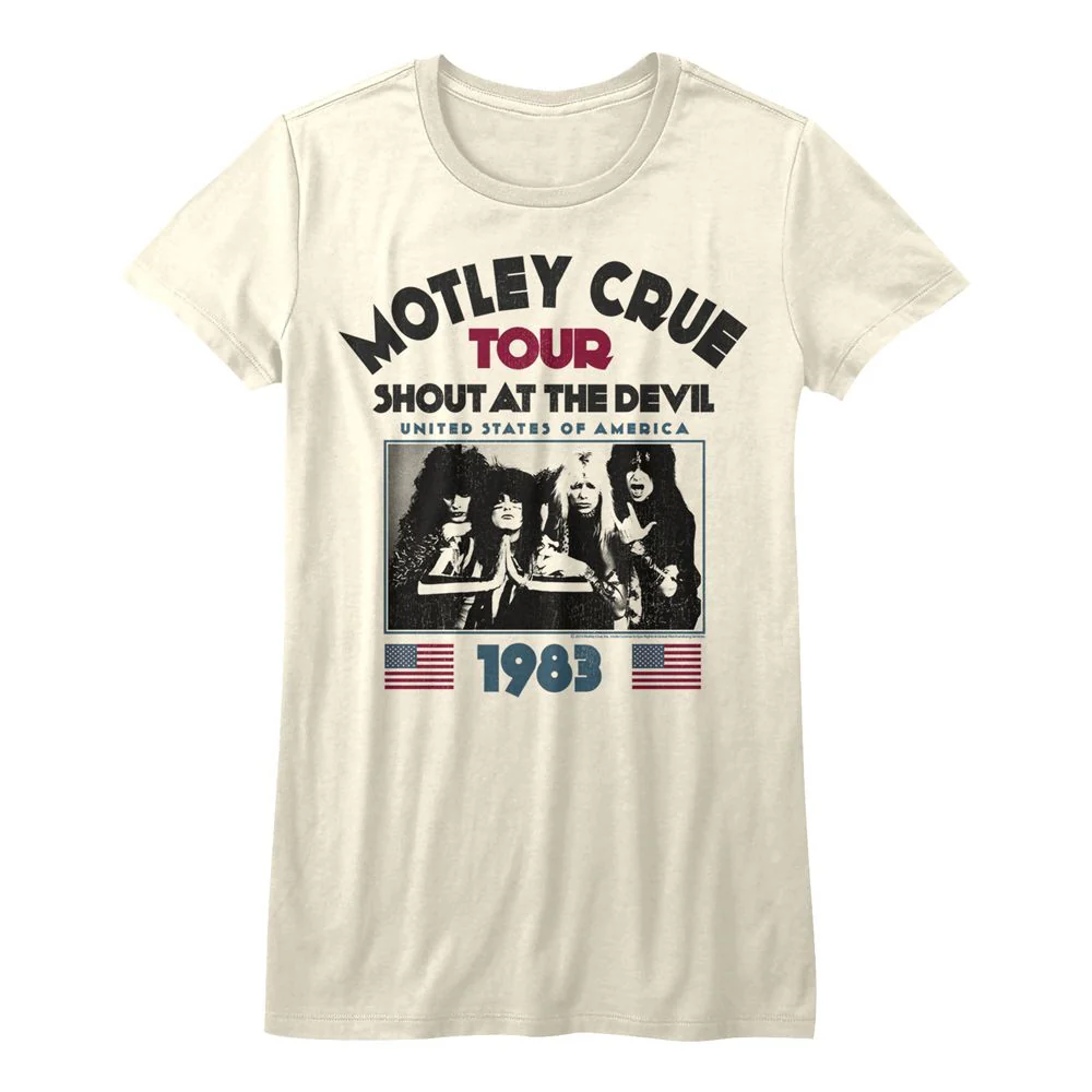 MOTLEY CRUE - SATD83 LADIES SHIRT