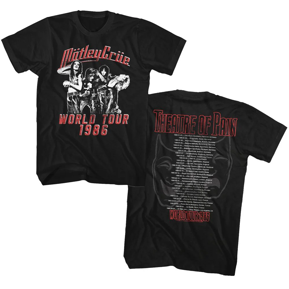 MOTLEY CRUE - THEATRE OF PAIN TOUR SHIRT