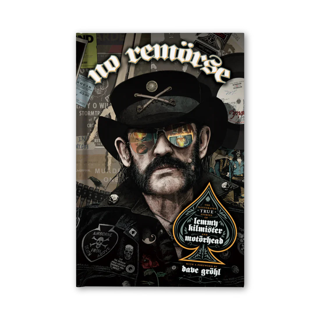 MOTÃ–RHEAD 'NO REMORSE: THE ILLUSTRATED TRUE STORIES OF LEMMY KILMISTER AND MOTÃ–RHEAD' BOOK - Image 2