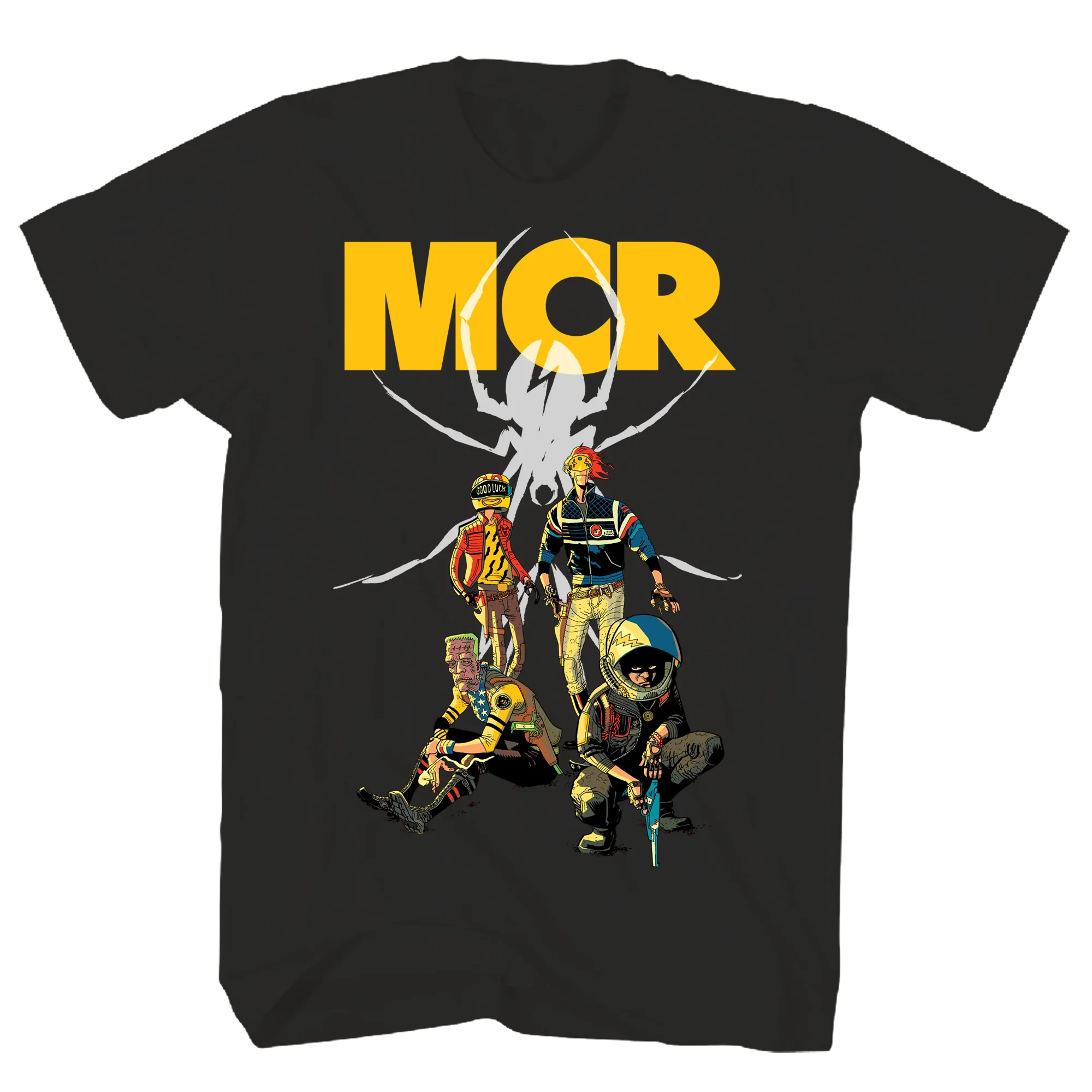 MY CHEMICAL ROMANCE KILL JOYS PIN UP BLACK T-SHIRT